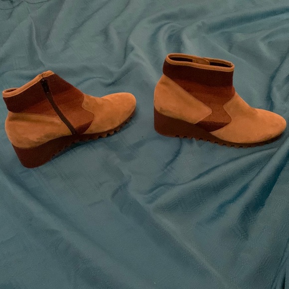 BRAND NEW Arche Larizy Leather Wedge Ankle Boot - Picture 3 of 14
